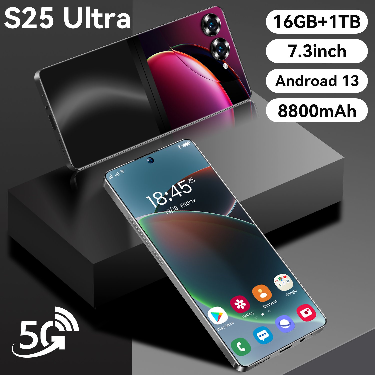 TopSelling S25 Ultra 3G 4G Smartphone with Large 6 79inch Incell Display Ultimate User Experience